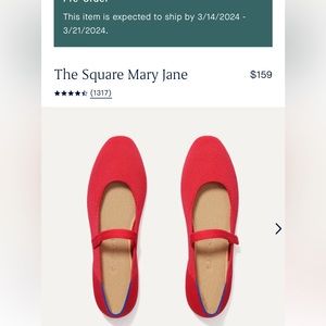 Rothy's The Square Mary Jane